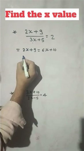 Unlock the Secrets: 5 Easy Steps to Find the x Value #maths