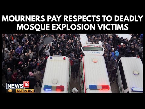 Syrians Mourn Victims of Deadly Mosque Blast in Homs | Saraya Ansar al-Sunnah Claims Attack | 4K