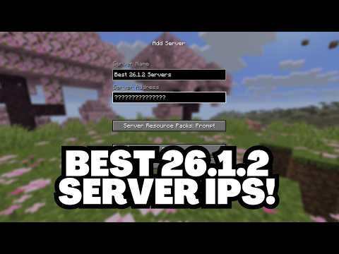 Best Minecraft 26.1.2 Server IPs to Join