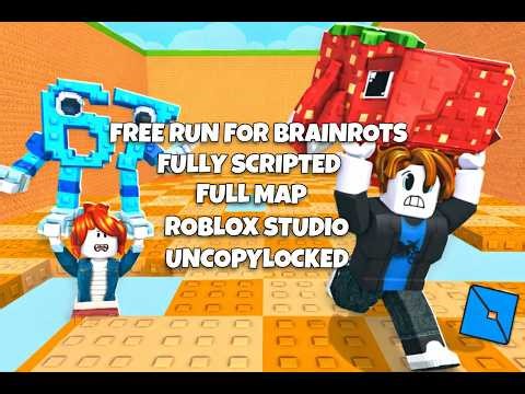 [FREE] Run For Brainrots - FULLY SCRIPTED | Roblox Studio