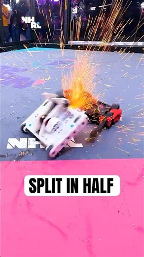 This Hit Split the Robot in Half