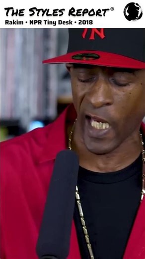 Rakim Performs "Paid In Full" Live | NPR Tiny Desk