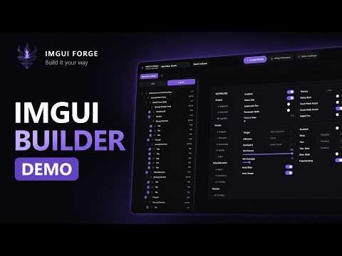 ⚙️IMGUI FORGE | How to Make Custom ImGui Interfaces Easily