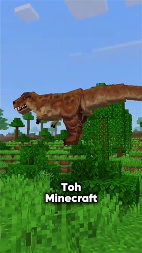 What If Dinosaurs Existed in Minecraft?🤯 #shorts #minecraft