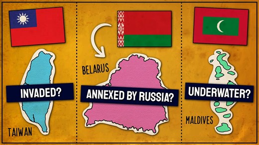 Countries at risk of disappearing in the near future