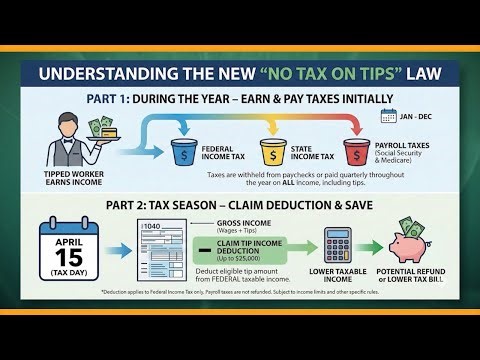 Hank's Tax Service Clears Up Myths About Taxes On Tips & More