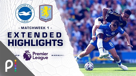 Brighton v. Aston Villa | PREMIER LEAGUE HIGHLIGHTS | 8/23/2026 | NBC Sports