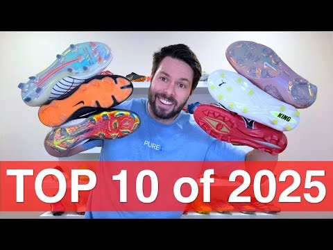 My Top 10 football boots of 2025 - BEST OF THE YEAR