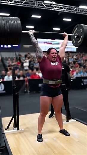 American Fitness Woman Crushes Huge Deadlift PR! 💥🏋️‍♀️