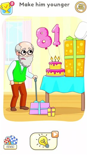 DOP5:MAKE HIM YOUNGER #dop2 #dop5 #youtubeshorts #viral #trending #puzzel #puzzelgames #trickygame