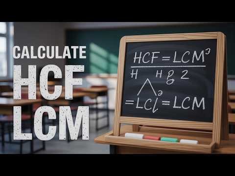 JAVA Program to Calculate HCF and LCM Computer Applications (JAVA) Video Class 10 - ICSE NCERT | EduSri