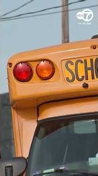 4-year-old cut by bottle thrown at school bus