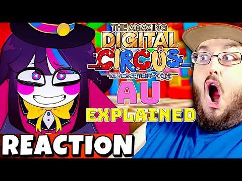 The Amazing Digital Circus Replacement Code Au Lore Explained (TADC Au) REACTION!!!