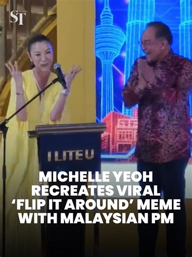 During the Visit Malaysia 2026 launch in Kuala Lumpur, Oscar winner and Wicked star Michelle Yeoh recreated her viral