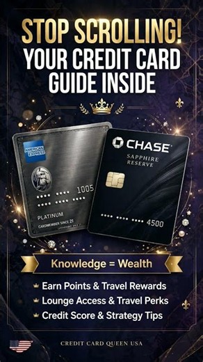 STOP SCROLLING! 💳 Credit Card Secrets & Luxury Travel Perks You Need to Know!