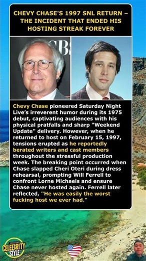 Chevy Chase's 1997 SNL Return – The Incident That Ended His Hosting Streak Forever