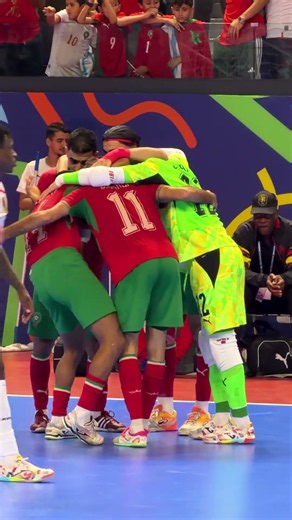 The trophy is home, and the party is ON! 🇲🇦🏆 #TotalEnergiesAFCONFutsal2026