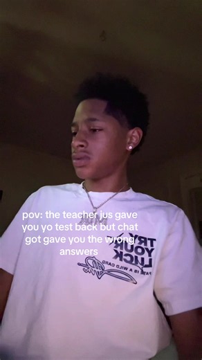 POV: Teacher Gives You Your Test Back & Chat Gave Wrong Answers