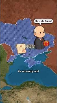 Crimea was once given to Ukraine as a gift