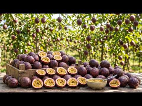 How PASSION FRUIT Grown The Impossible Floral Architecture