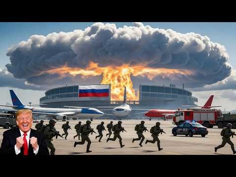 Today, May 8, 2026! Massive Explosion at Moscow International Airport - Russia - Arma 3