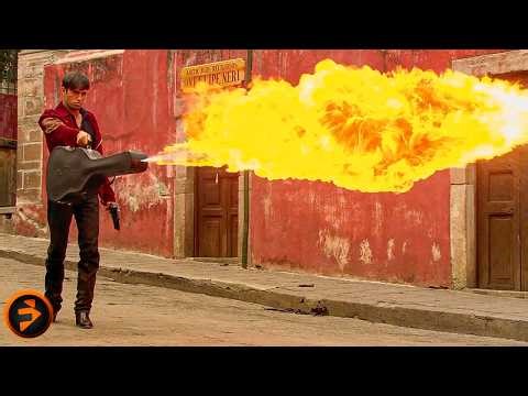 When the Guitar Case Becomes a Flamethrower | Once Upon a Time in Mexico