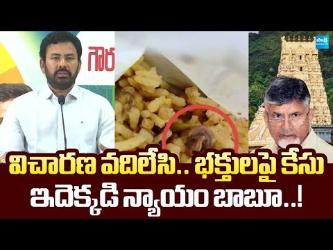 KK Raju Slams Chandrababu Over Snail In Simhachalam Prasadam | Pawan Kalyan ‪@SakshiTVLIVE‬