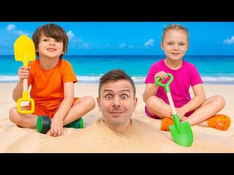 Outdoor Games — A Beach Adventure for Kids 🏖️✨