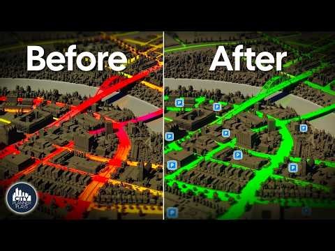 I Fixed Crushing Traffic with PARKING?!