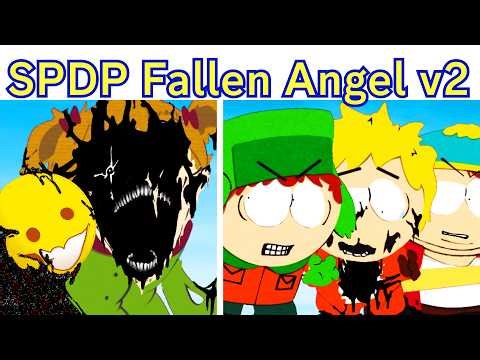 FNF South Park Destroyed Past - Fallen Angel v2 (vs Corrupted Karen) + Tortured Past v3 + Revisit