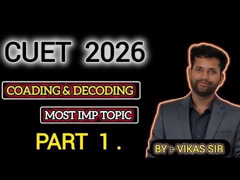 Coding decoding one shot,coding decoding questions practice,coding decoding questions by vikas sir