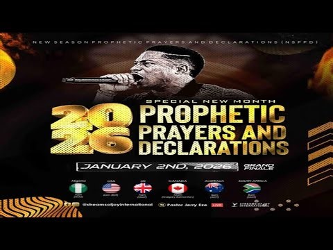 SPECIAL NEW MONTH PROPHETIC PRAYERS AND DECLARATIONS [DAY 2] || NSPPD || 2ND JANUARY 2026
