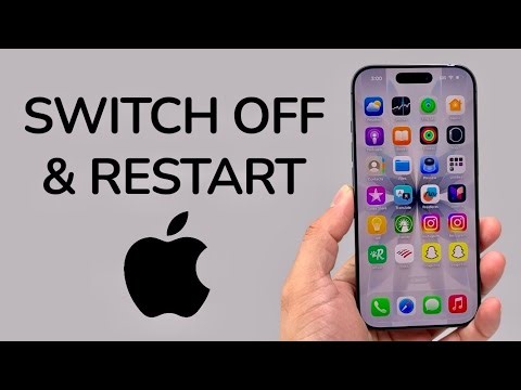 How To Switch Off & Restart iPhone