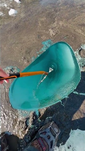 Exploring the Icy Formations Atop an Alaskan Glacier: A Cinematic Wilderness Journey 🏔️🧊🤩