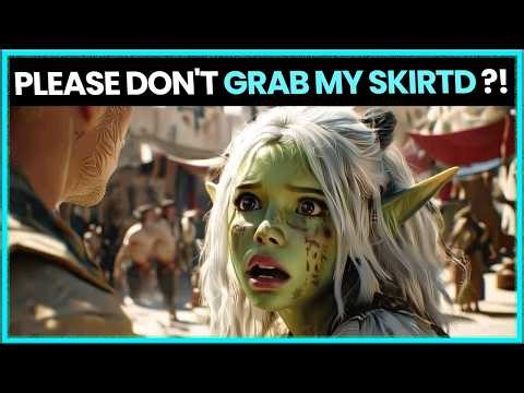 Please Don't Grab My Skirt, Human," the Alien Girl Pleaded—He Did It for Her Own Sake HFY | Stories