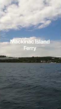 Mackinac Island ferry never disappoints. #explore #michigan #mackinacisland