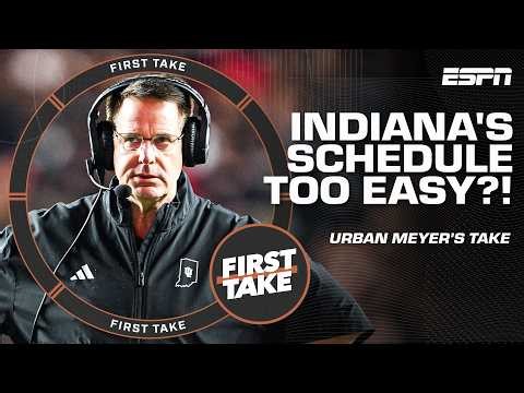 Urban Meyer says Indiana is REALLY ‘2-0’ instead of 5-0?! 👀 The crew debates | First Take