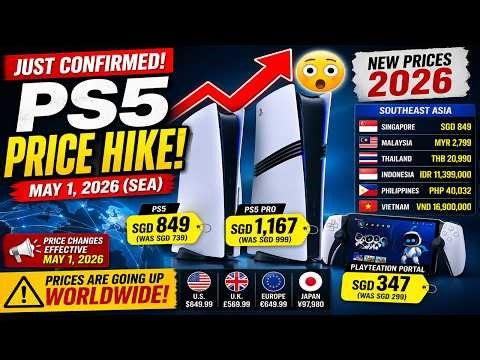 PS5 Price Increase JUST CONFIRMED (2026) 😳 PS5 Pro, Portal & ALL Regions Explained!