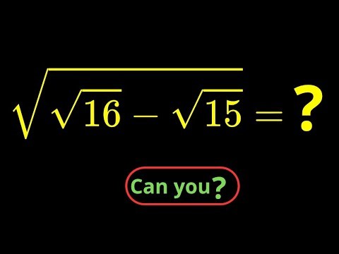 99% Get This Square Root Puzzle Wrong! Can You Solve It? 🤯 | Math Challenge