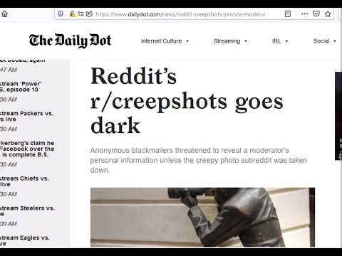 Reddit Creepshots Attacked for Observing Clothing "Improperly"