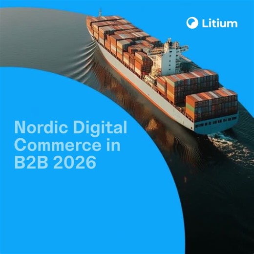 #b2b #digitalcommerce #ai #ecommerce #growth #litium | Litium
