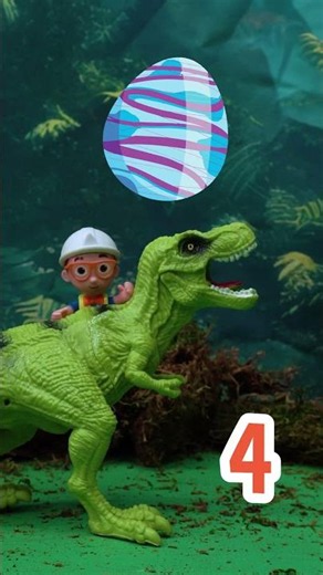 Blippi's Dino Jumping Game! #counting #blippi #dinosaur