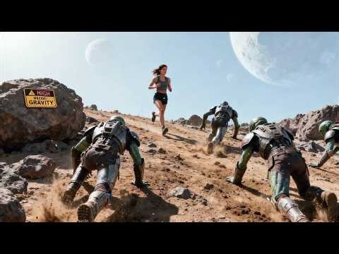 ALIEN-KRIEGER SPOTTETEN ÜBER ERDES „SCHWERE WELT“ | DANN FLEHTEN IHRE BEINE UM GNADE