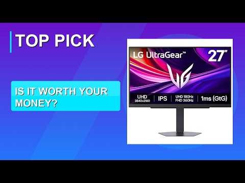 LG 27G810A-B 27-inch Ultragear 4K UHD Monitor 2026 - Worth Buying?