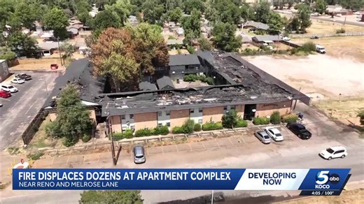 Fire leaves formerly homeless residents without shelter again in Oklahoma City