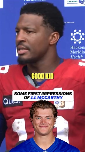 J.J. McCarthy making a good first impression with teammates