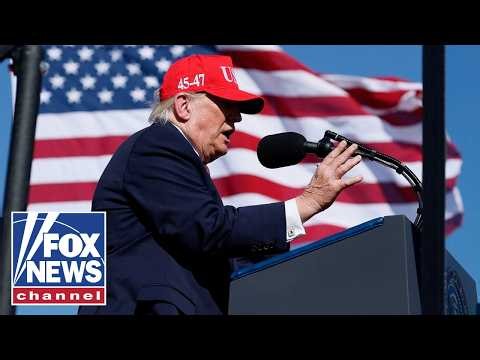Trump delivers remarks at a rally in Montana