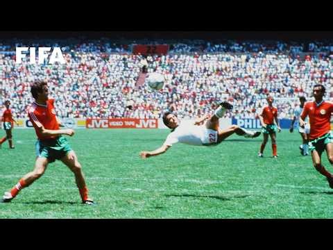 Goals Compilation: Volleys And Half-Volleys ONLY | 1986 World Cup