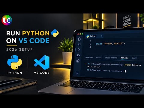 How To Setup Python In Visual Studio Code | Learn Coding