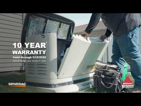 Midwest Equipment Generac Generators: Power You Can Trust When Weather Turns Unpredictable.